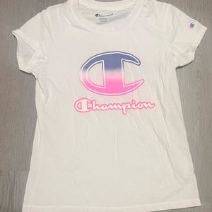 Girls athletic wear champion tee